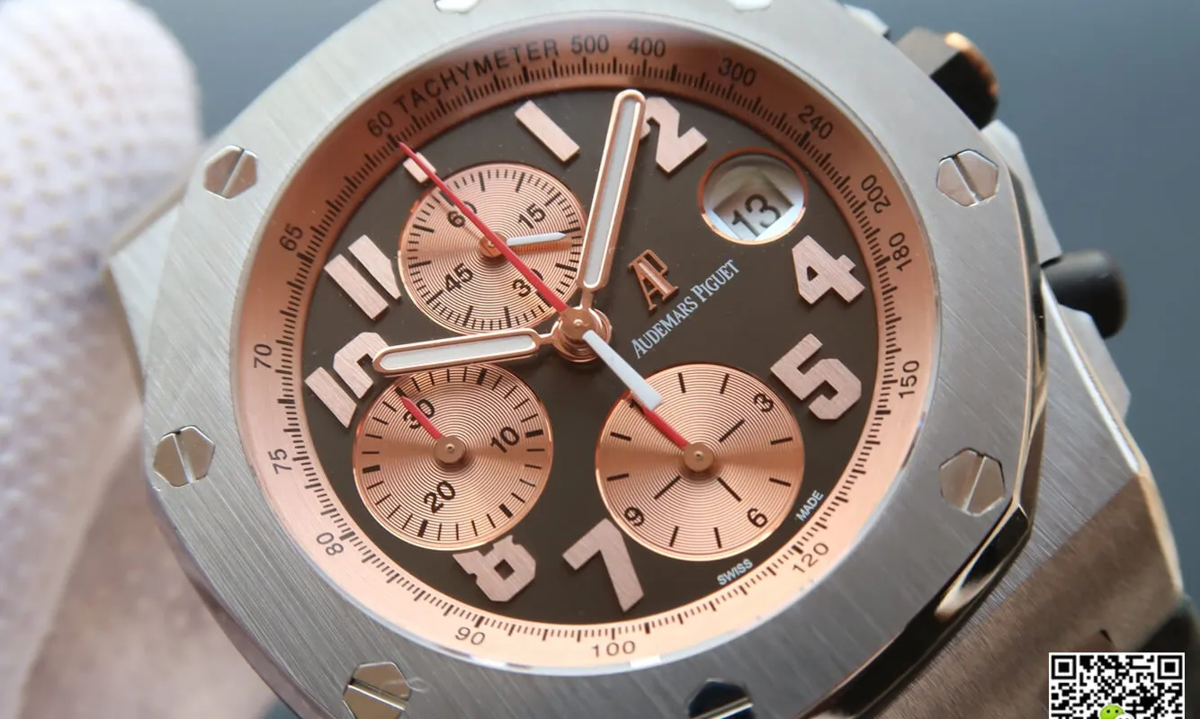 Audemars Piguet Royal Oak Offshore 26179IR.OO.A005CR.01 JF Factory 1:1 Best Edition Replica Watch V2 Leather Strap